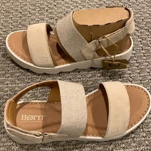 Born sandals, size 8